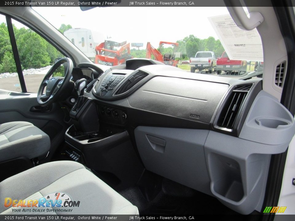 2015 Ford Transit Van 150 LR Regular Oxford White / Pewter Photo #23