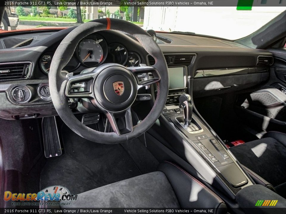 2016 Porsche 911 GT3 RS Lava Orange / Black/Lava Orange Photo #5