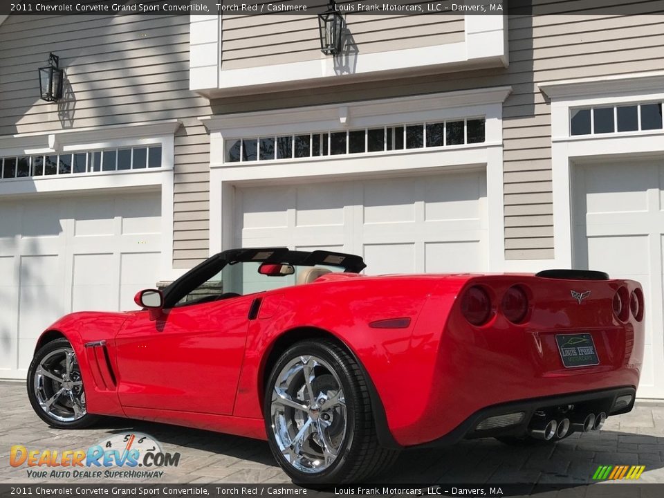 2011 Chevrolet Corvette Grand Sport Convertible Torch Red / Cashmere Photo #4