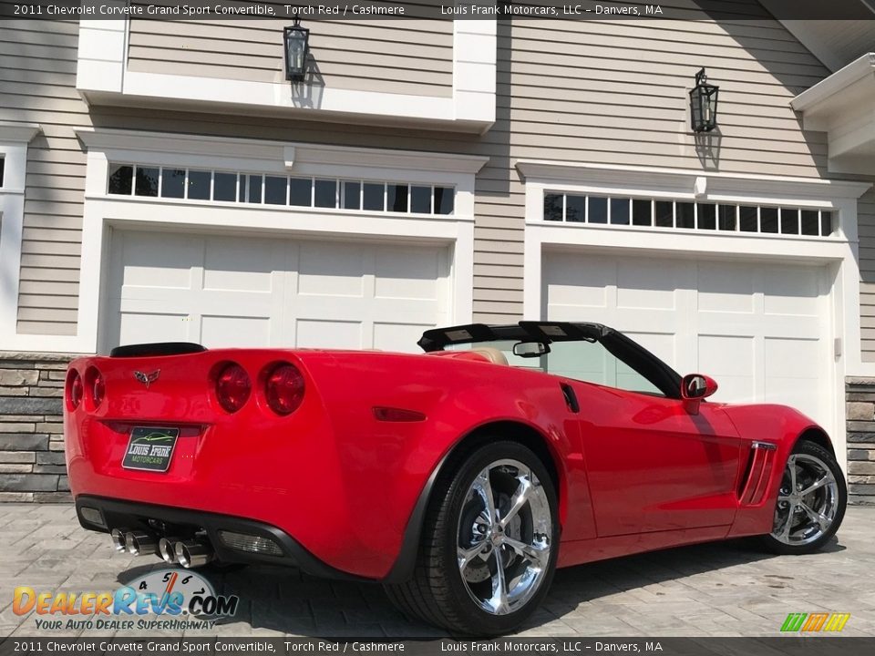 2011 Chevrolet Corvette Grand Sport Convertible Torch Red / Cashmere Photo #7