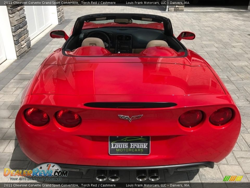 2011 Chevrolet Corvette Grand Sport Convertible Torch Red / Cashmere Photo #10