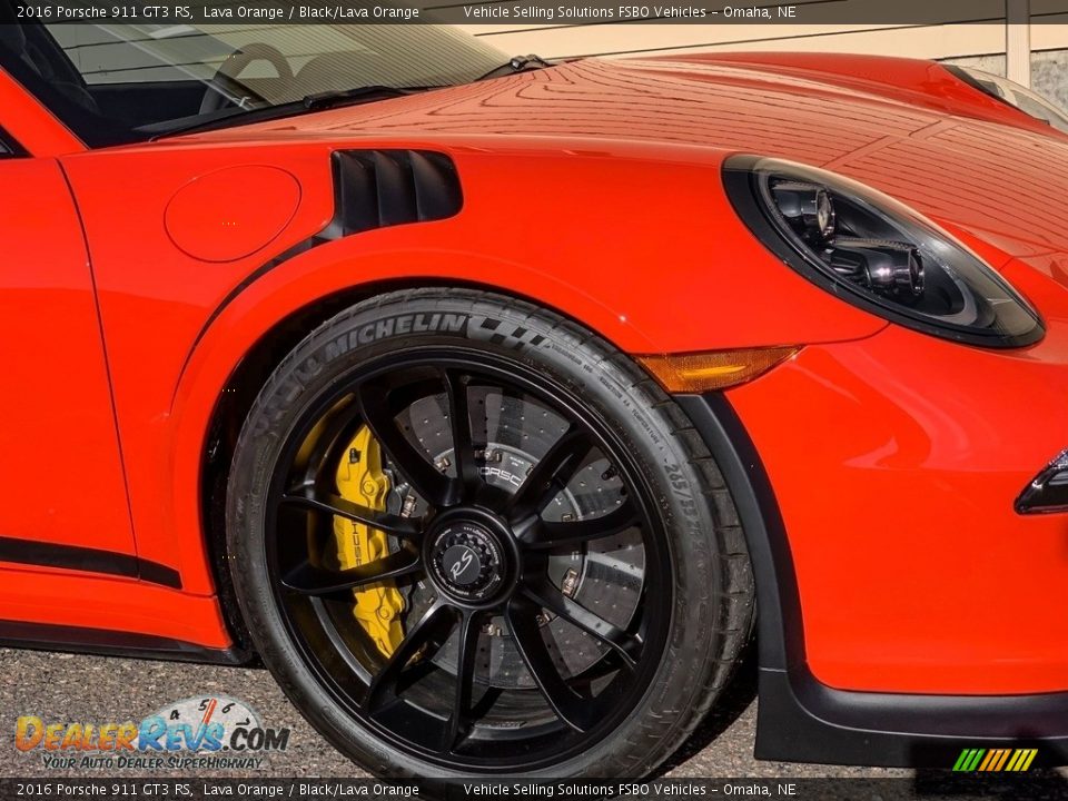 2016 Porsche 911 GT3 RS Lava Orange / Black/Lava Orange Photo #15