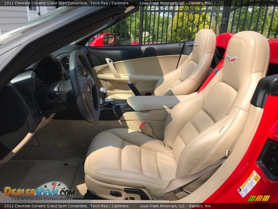 Front Seat of 2011 Chevrolet Corvette Grand Sport Convertible Photo #13