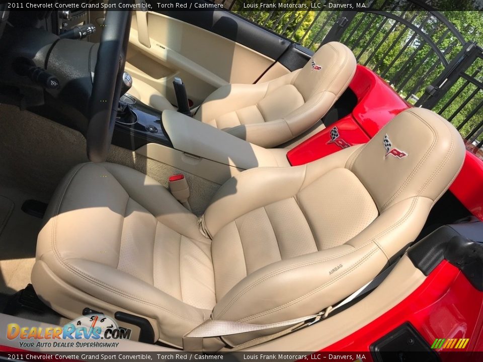Front Seat of 2011 Chevrolet Corvette Grand Sport Convertible Photo #15