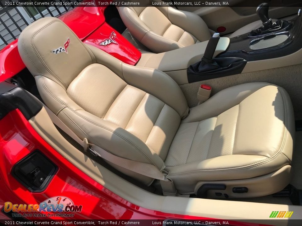2011 Chevrolet Corvette Grand Sport Convertible Torch Red / Cashmere Photo #16