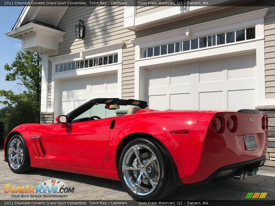 2011 Chevrolet Corvette Grand Sport Convertible Torch Red / Cashmere Photo #19
