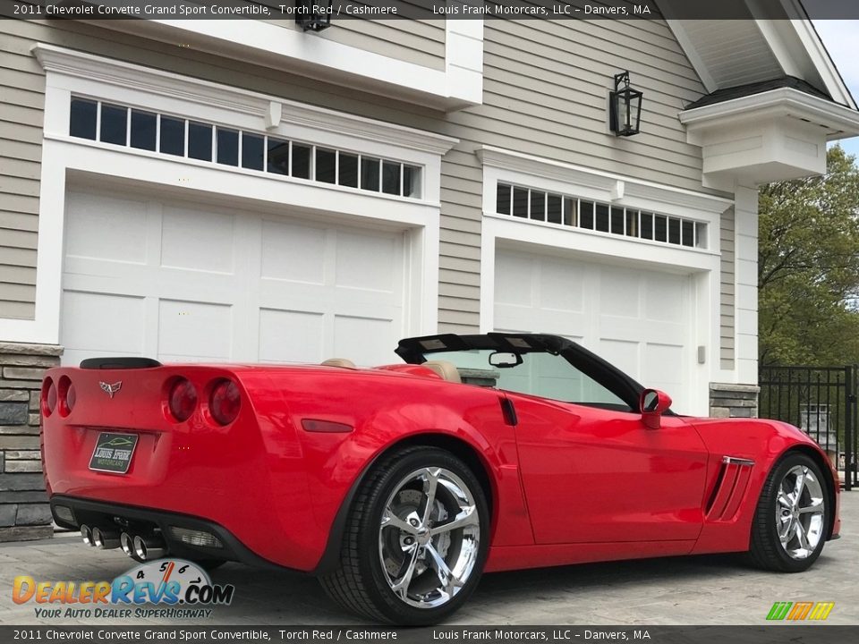2011 Chevrolet Corvette Grand Sport Convertible Torch Red / Cashmere Photo #20
