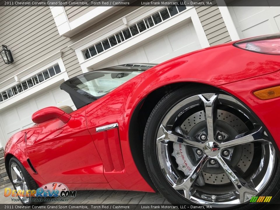 2011 Chevrolet Corvette Grand Sport Convertible Torch Red / Cashmere Photo #21