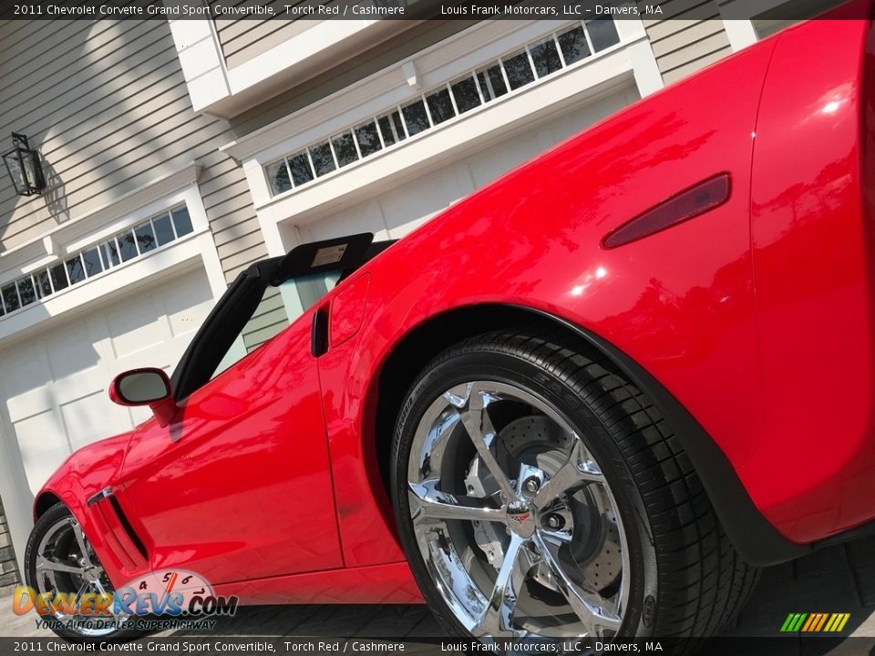 2011 Chevrolet Corvette Grand Sport Convertible Torch Red / Cashmere Photo #22