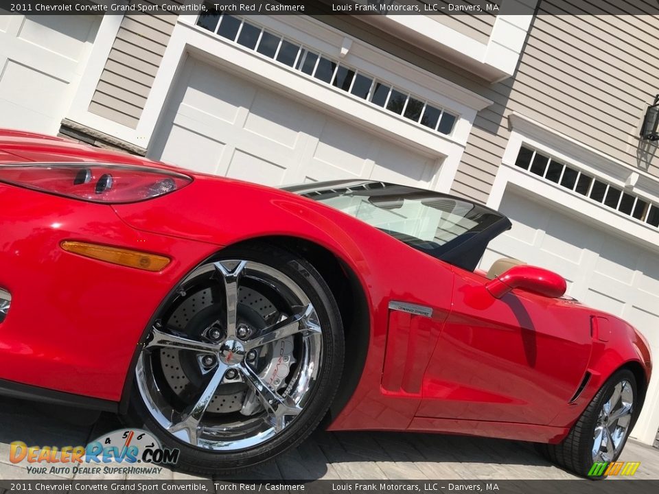 2011 Chevrolet Corvette Grand Sport Convertible Torch Red / Cashmere Photo #23