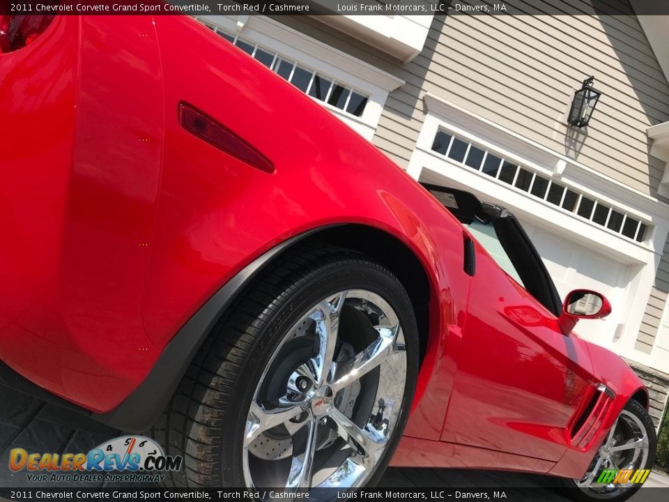 2011 Chevrolet Corvette Grand Sport Convertible Torch Red / Cashmere Photo #24