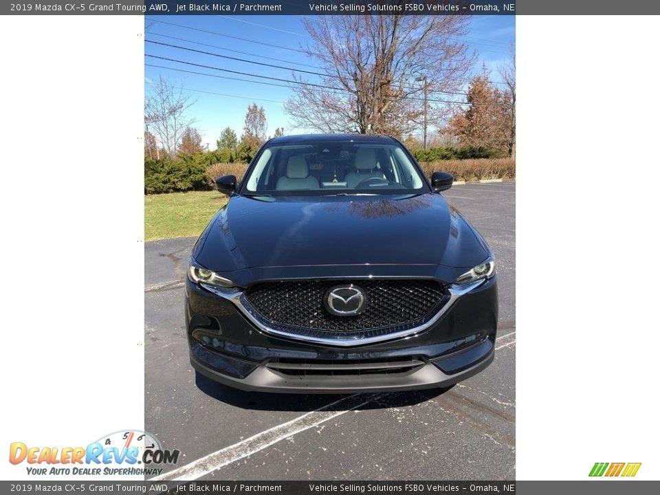 2019 Mazda CX-5 Grand Touring AWD Jet Black Mica / Parchment Photo #10