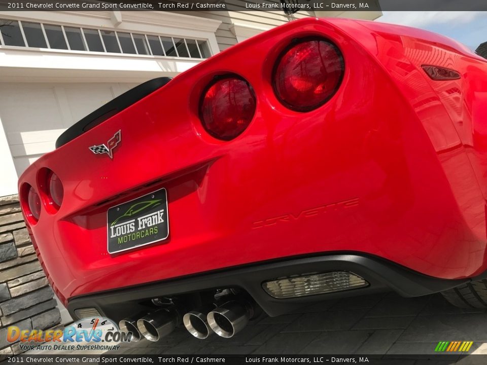 2011 Chevrolet Corvette Grand Sport Convertible Torch Red / Cashmere Photo #28
