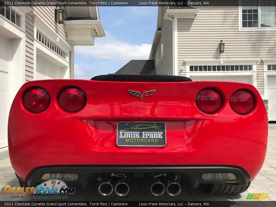 2011 Chevrolet Corvette Grand Sport Convertible Torch Red / Cashmere Photo #29