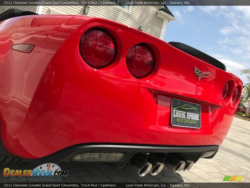 2011 Chevrolet Corvette Grand Sport Convertible Torch Red / Cashmere Photo #30