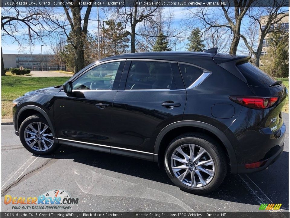 2019 Mazda CX-5 Grand Touring AWD Jet Black Mica / Parchment Photo #12