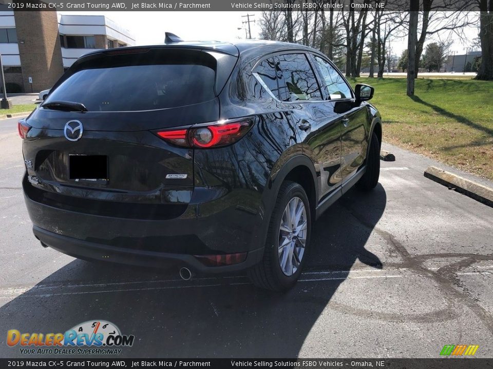 2019 Mazda CX-5 Grand Touring AWD Jet Black Mica / Parchment Photo #13