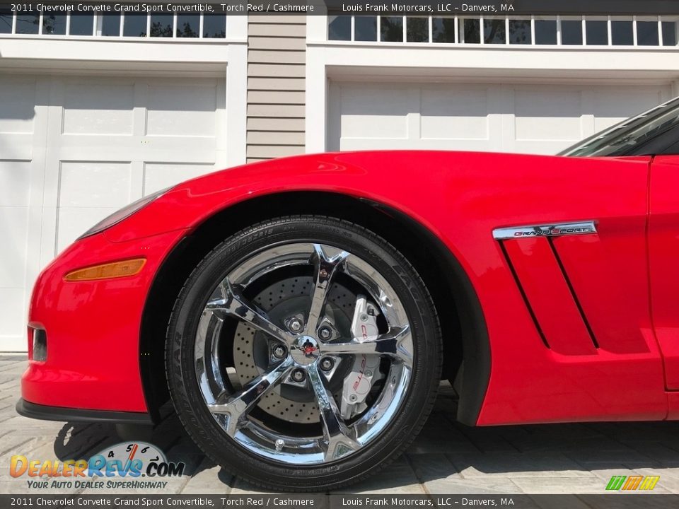 2011 Chevrolet Corvette Grand Sport Convertible Torch Red / Cashmere Photo #31