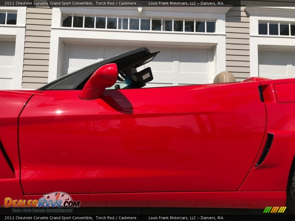 2011 Chevrolet Corvette Grand Sport Convertible Torch Red / Cashmere Photo #32