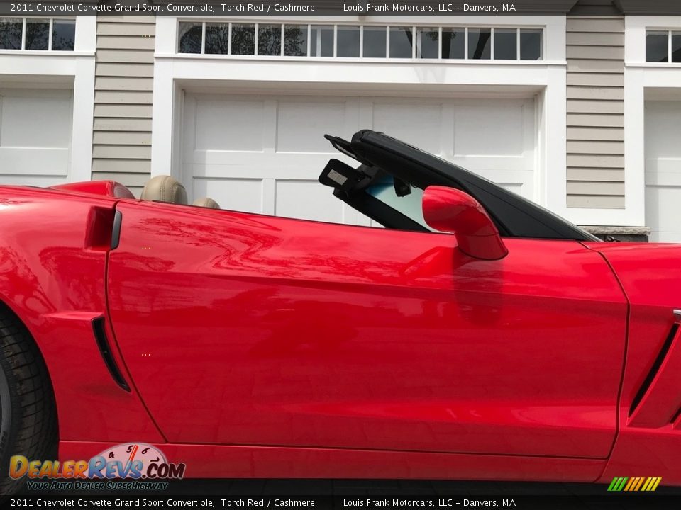 2011 Chevrolet Corvette Grand Sport Convertible Torch Red / Cashmere Photo #35