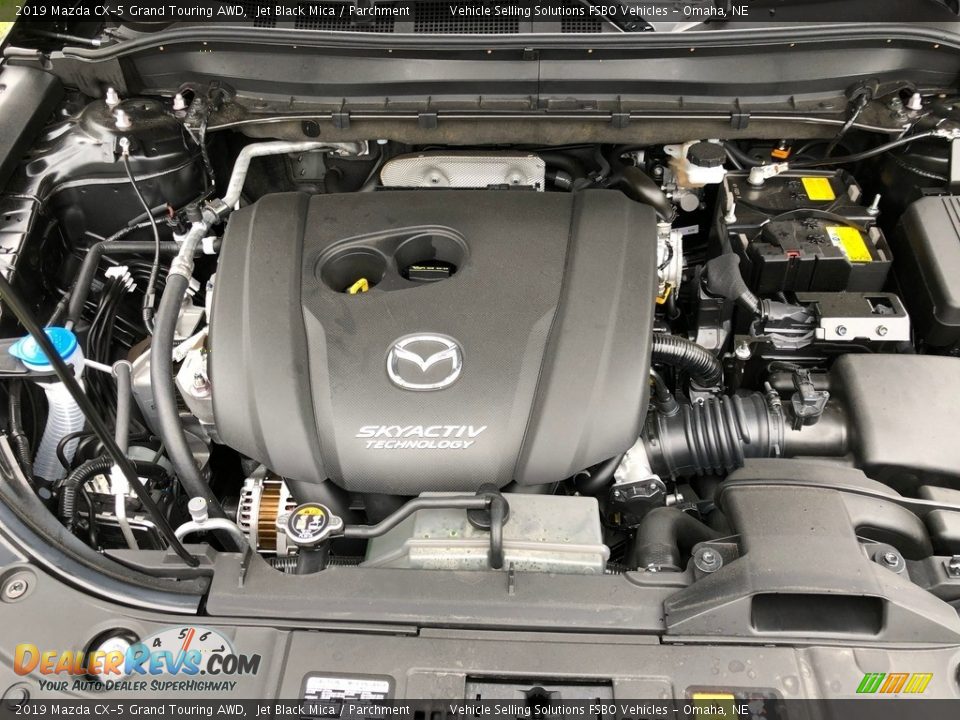 2019 Mazda CX-5 Grand Touring AWD Jet Black Mica / Parchment Photo #18