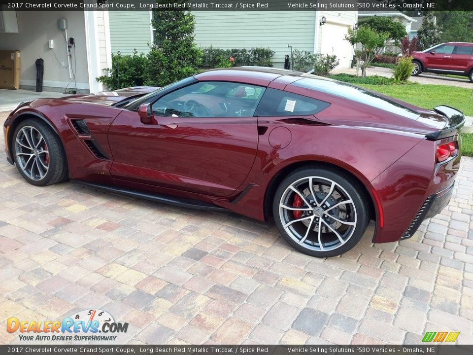 2017 Chevrolet Corvette Grand Sport Coupe Long Beach Red Metallic Tintcoat / Spice Red Photo #7