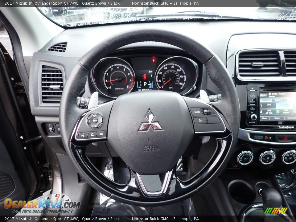 2017 Mitsubishi Outlander Sport GT AWC Steering Wheel Photo #25