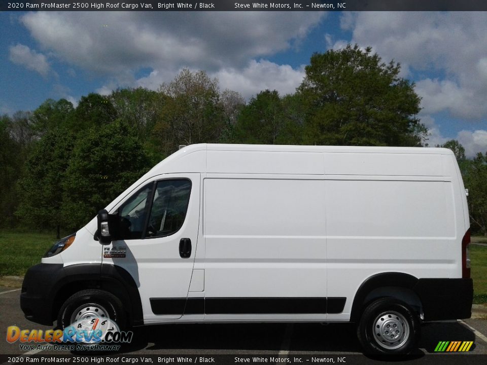 2020 Ram ProMaster 2500 High Roof Cargo Van Bright White / Black Photo #1