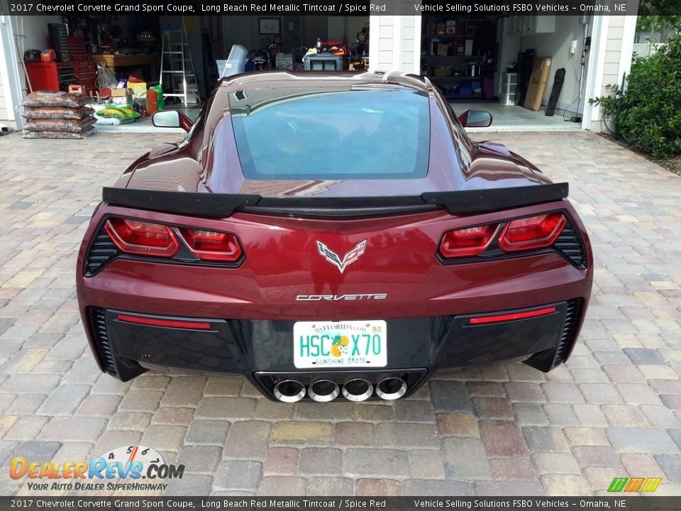 2017 Chevrolet Corvette Grand Sport Coupe Long Beach Red Metallic Tintcoat / Spice Red Photo #13