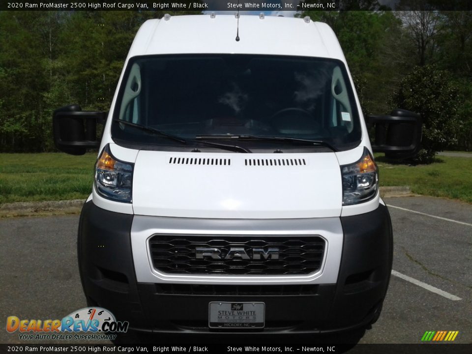 2020 Ram ProMaster 2500 High Roof Cargo Van Bright White / Black Photo #3