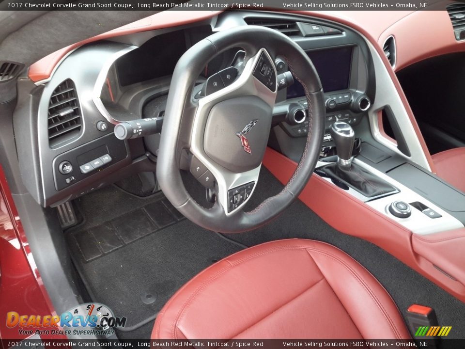 2017 Chevrolet Corvette Grand Sport Coupe Steering Wheel Photo #15