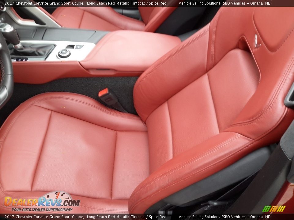 Front Seat of 2017 Chevrolet Corvette Grand Sport Coupe Photo #16