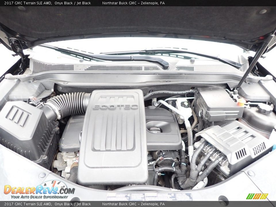 2017 GMC Terrain SLE AWD Onyx Black / Jet Black Photo #2