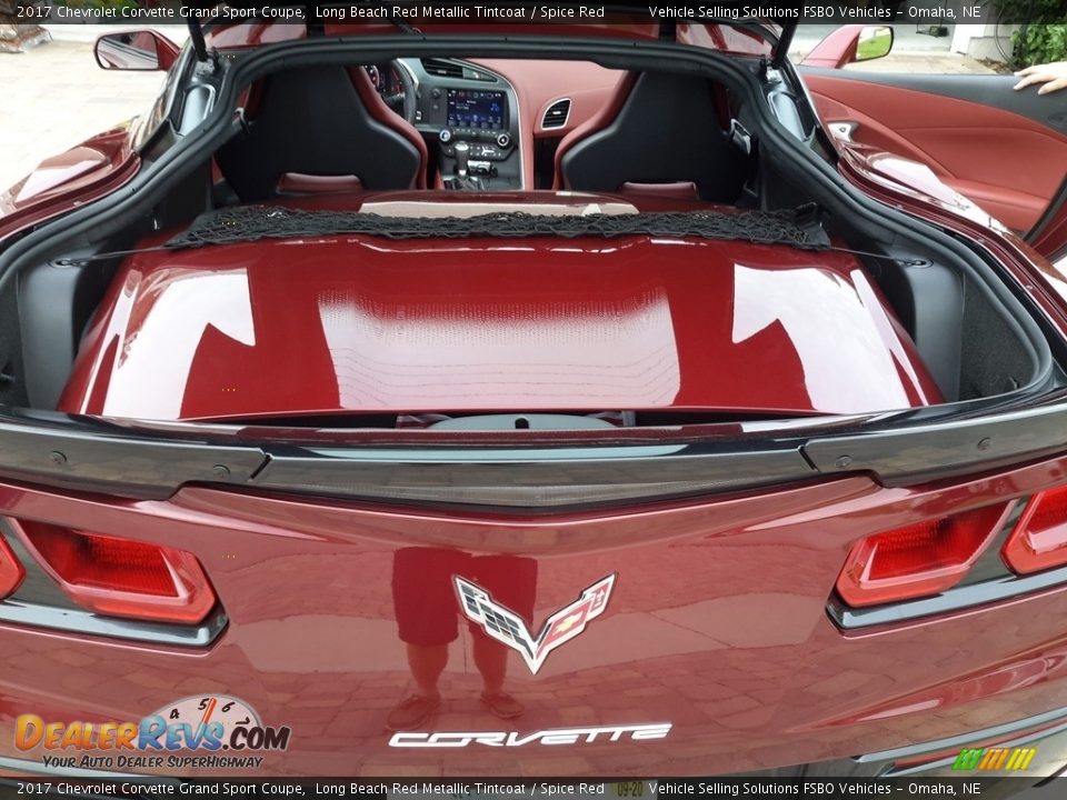 2017 Chevrolet Corvette Grand Sport Coupe Long Beach Red Metallic Tintcoat / Spice Red Photo #17