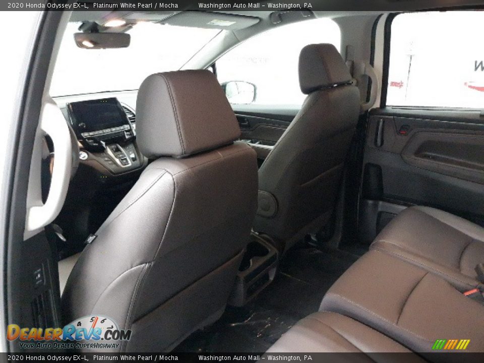2020 Honda Odyssey EX-L Platinum White Pearl / Mocha Photo #25