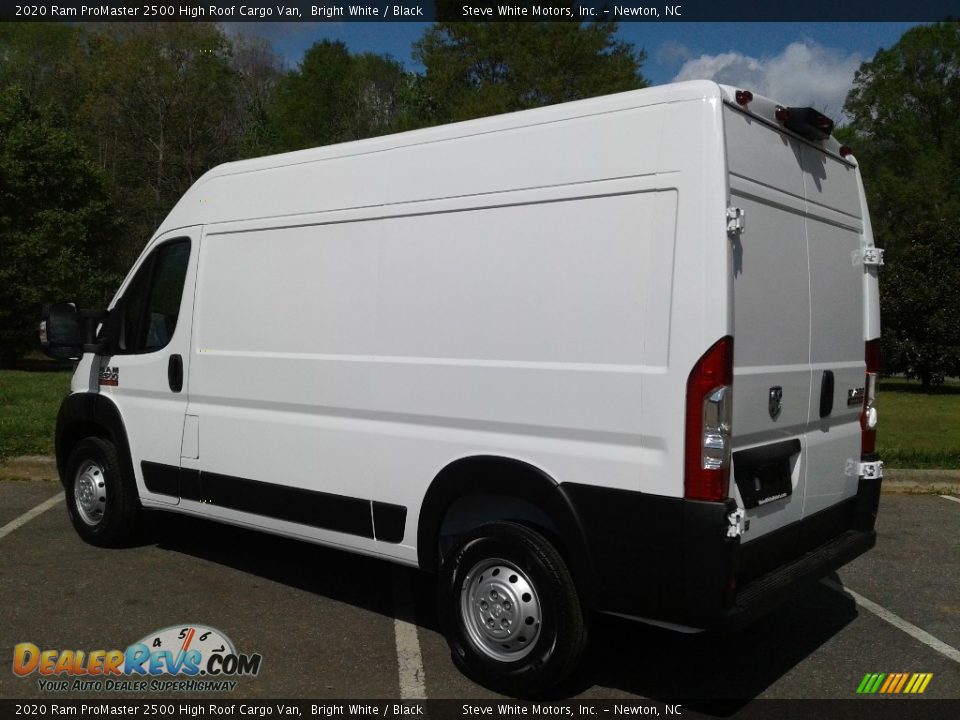 2020 Ram ProMaster 2500 High Roof Cargo Van Bright White / Black Photo #8