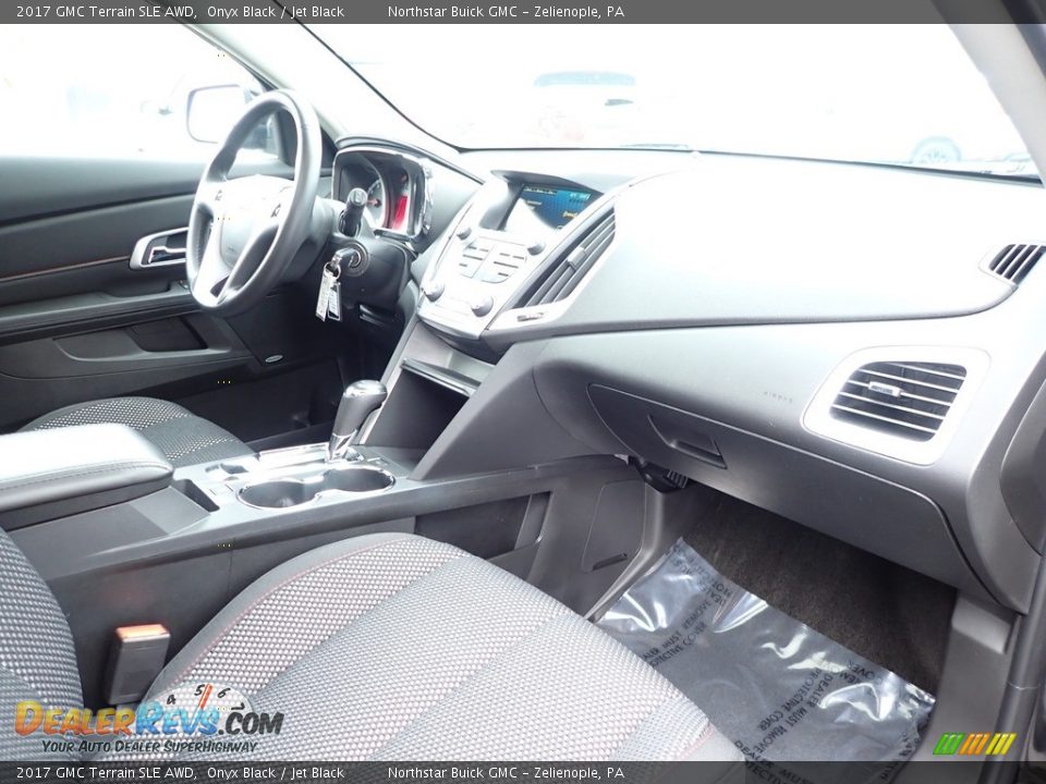2017 GMC Terrain SLE AWD Onyx Black / Jet Black Photo #6