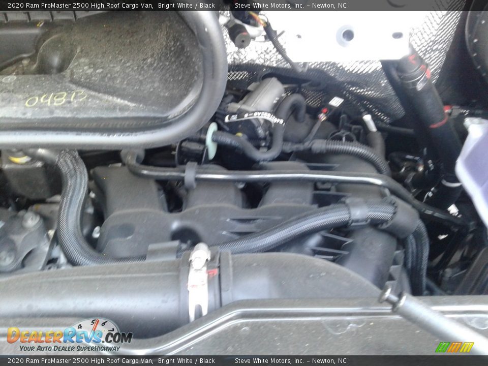 2020 Ram ProMaster 2500 High Roof Cargo Van Bright White / Black Photo #9