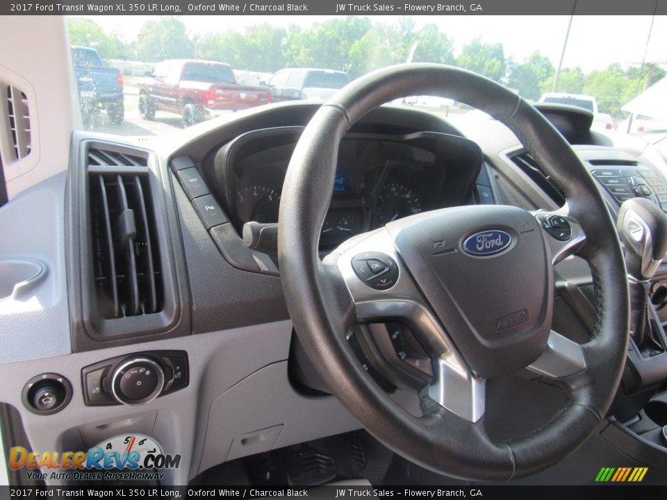 2017 Ford Transit Wagon XL 350 LR Long Steering Wheel Photo #15