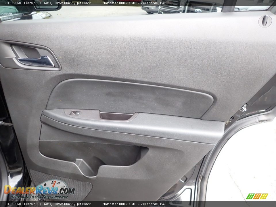 2017 GMC Terrain SLE AWD Onyx Black / Jet Black Photo #8