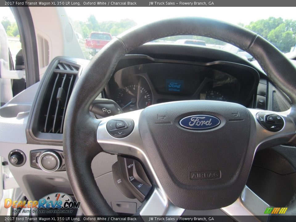 2017 Ford Transit Wagon XL 350 LR Long Steering Wheel Photo #16