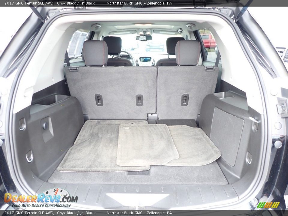 2017 GMC Terrain SLE AWD Onyx Black / Jet Black Photo #11