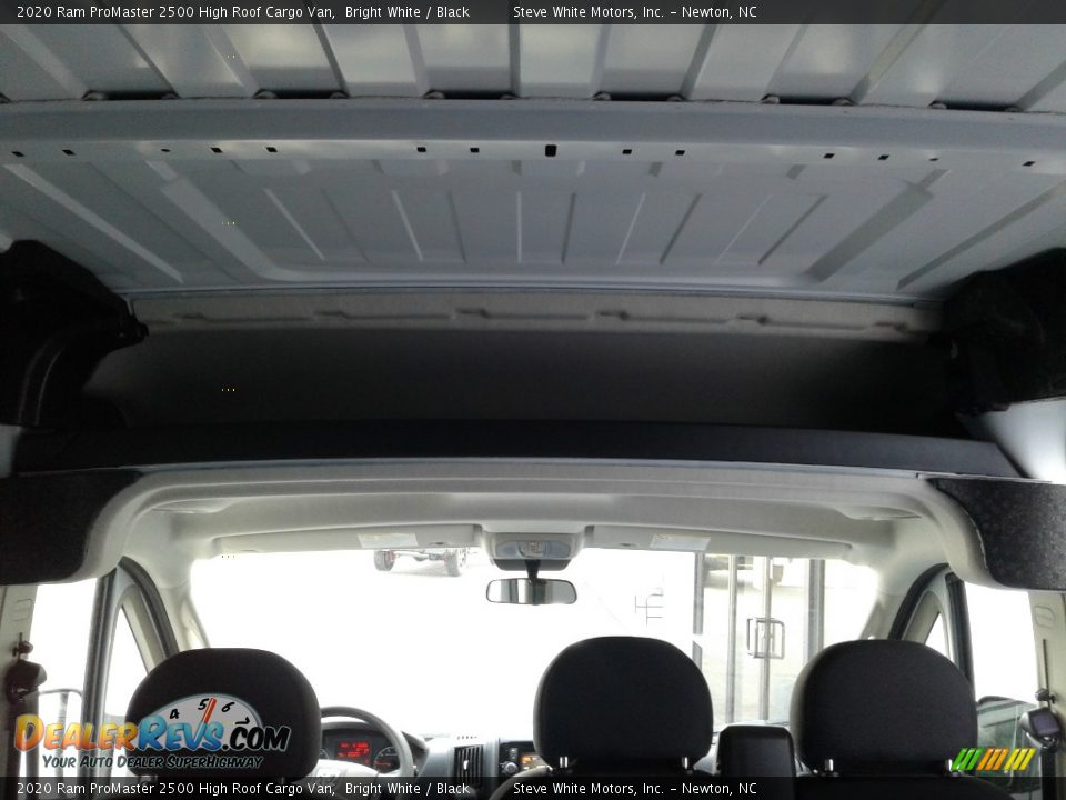 2020 Ram ProMaster 2500 High Roof Cargo Van Bright White / Black Photo #14