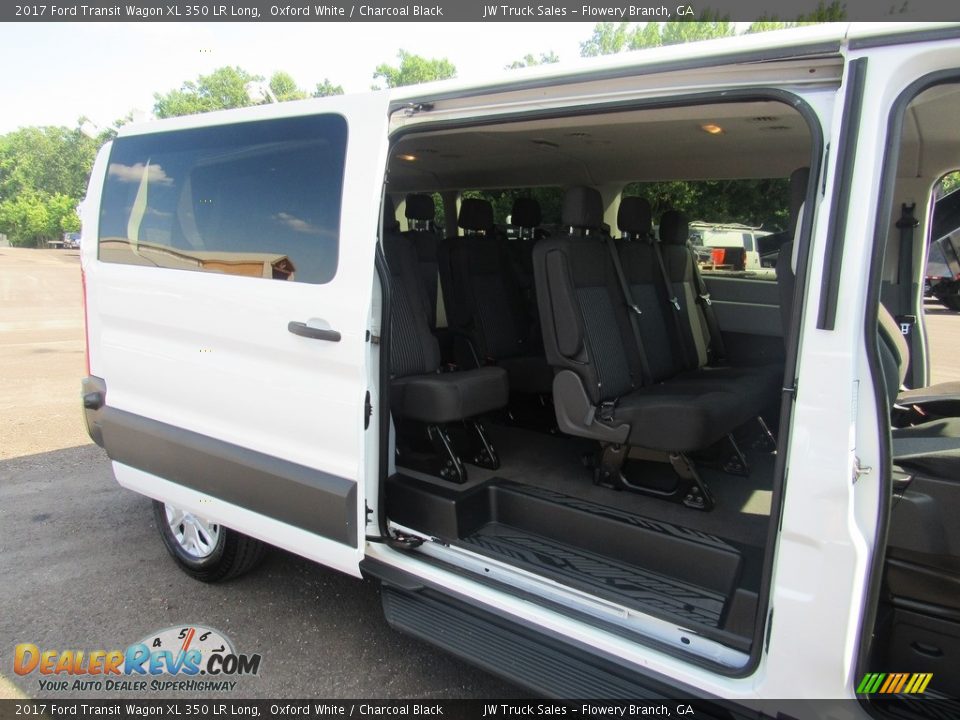 Rear Seat of 2017 Ford Transit Wagon XL 350 LR Long Photo #24