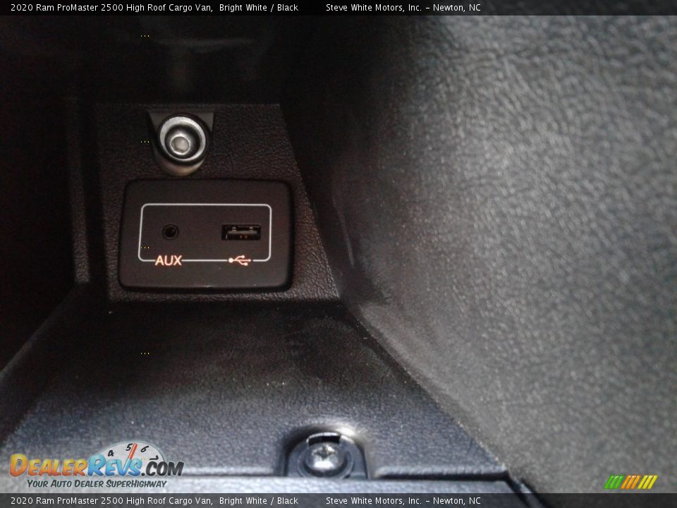 2020 Ram ProMaster 2500 High Roof Cargo Van Bright White / Black Photo #19