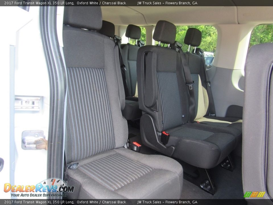 Rear Seat of 2017 Ford Transit Wagon XL 350 LR Long Photo #27