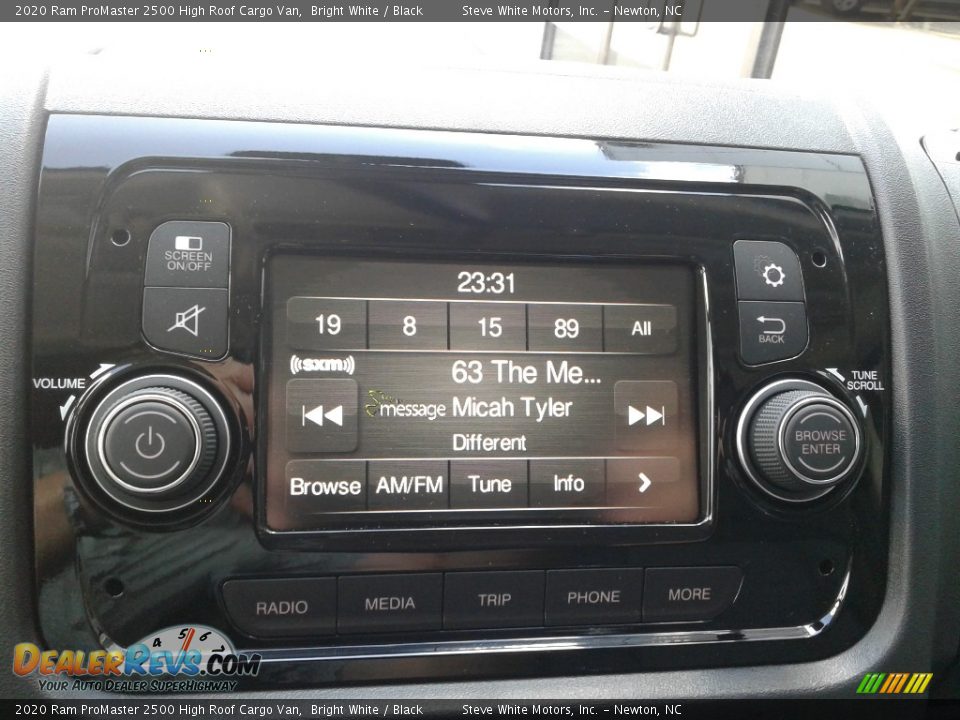 2020 Ram ProMaster 2500 High Roof Cargo Van Bright White / Black Photo #21