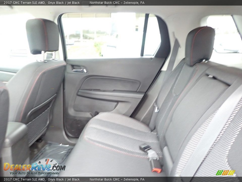 2017 GMC Terrain SLE AWD Onyx Black / Jet Black Photo #20