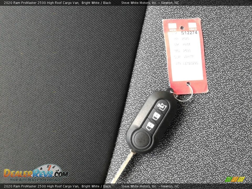 2020 Ram ProMaster 2500 High Roof Cargo Van Bright White / Black Photo #26