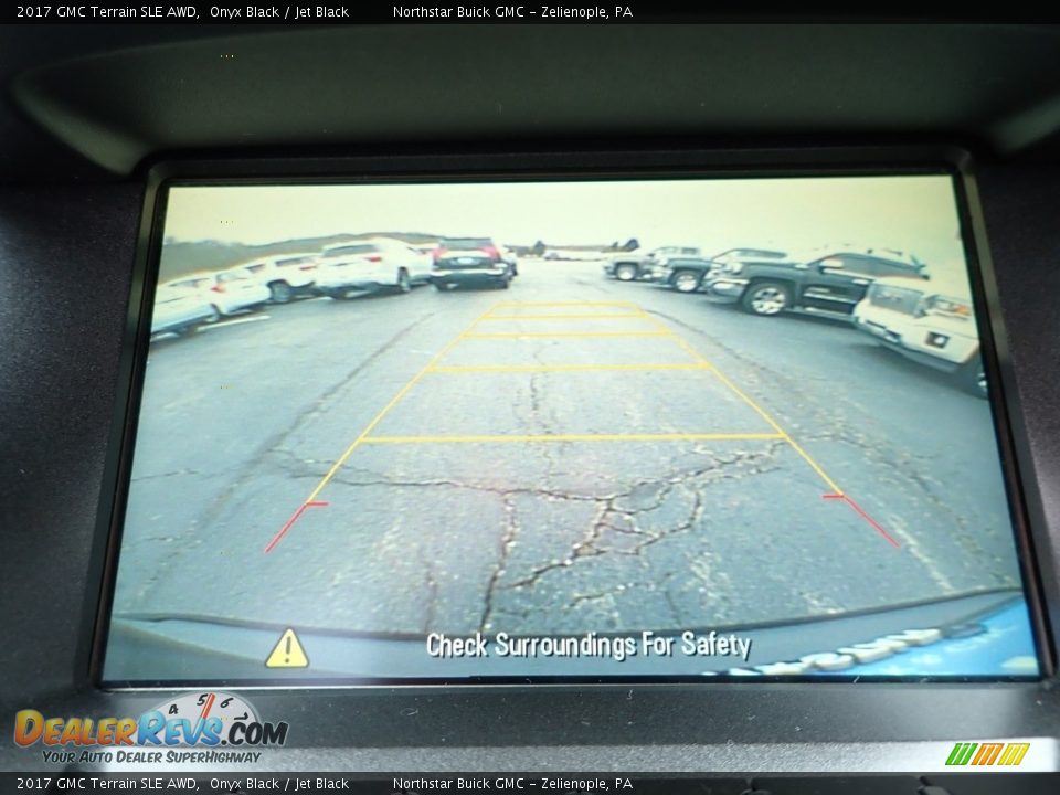 2017 GMC Terrain SLE AWD Onyx Black / Jet Black Photo #27